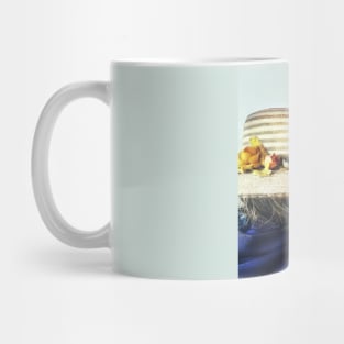 Peasant bolivia edited photograph Mug